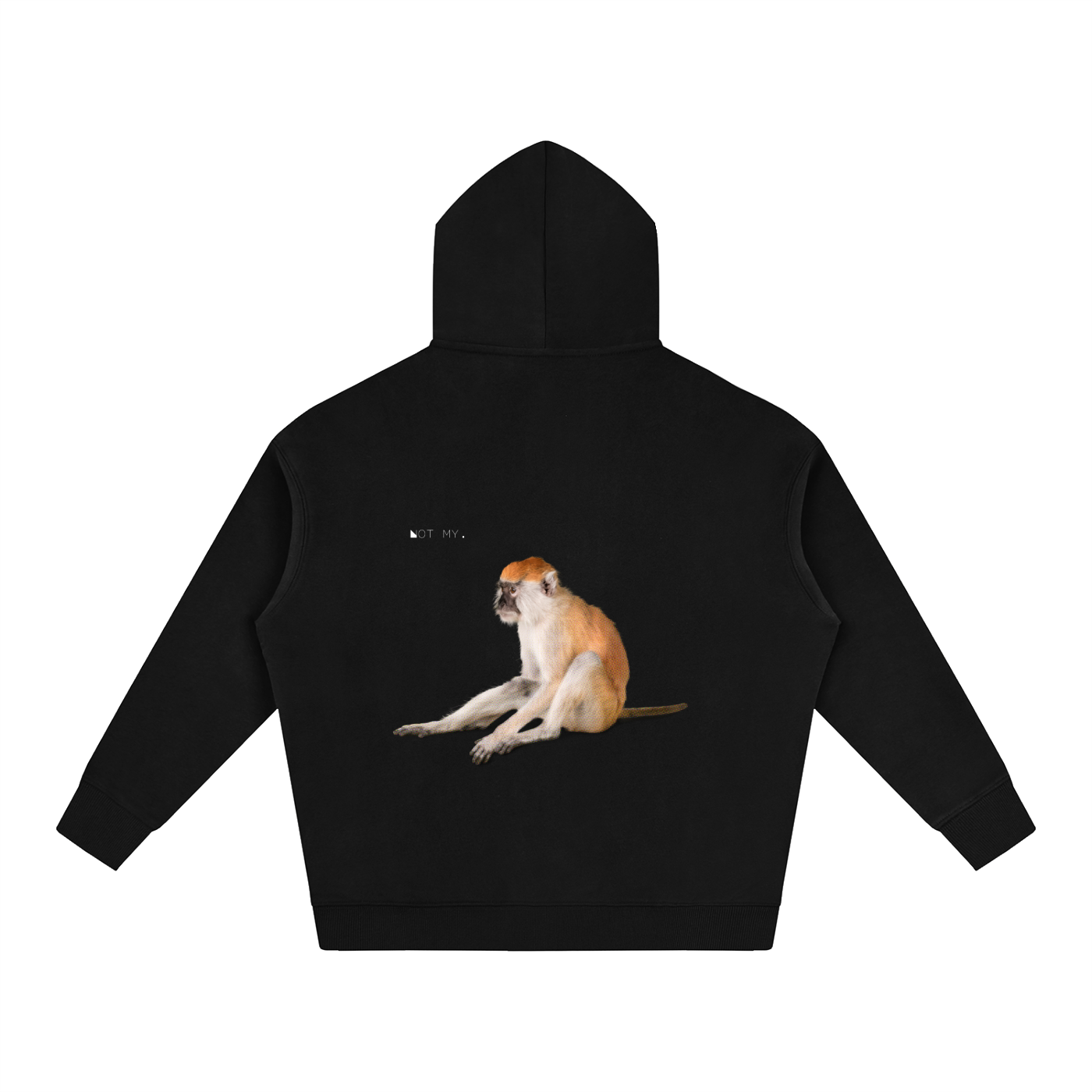 Not My Circus. Oversize Fleeced Hoodie
